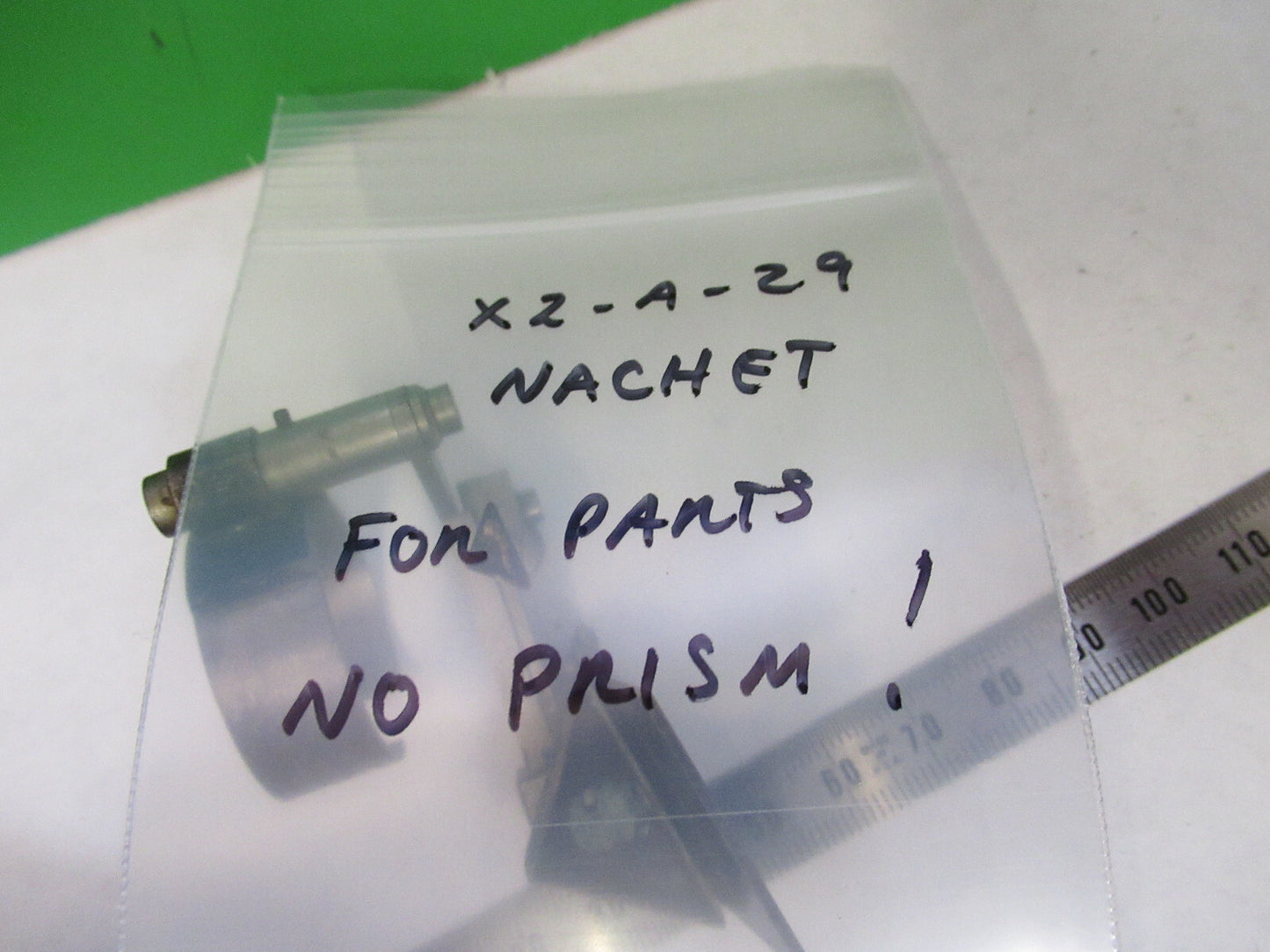 ANTIQUE NACHET PARIS OCULAR PRISM HOLDER MICROSCOPE PART AS PICTURED X2-A-29