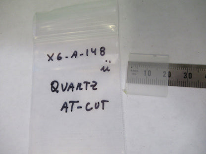 QUARTZ SYNTHETIC AT-CUT PIEZOELECTRIC PLATE AS PICTURED X6-A-148