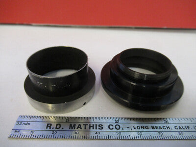 Antique Bausch & Lomb Photo Adapter Set Microscope Part