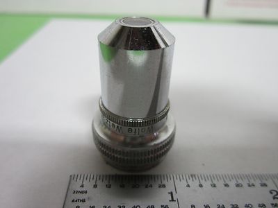 Microscope Part Objective Wolfe Wetzlar Germany 10X Optics