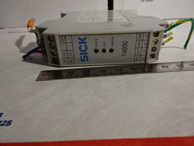 SICK T4000-1RBA01 SENSOR CONTROL SYSTEMS AS PICTURED &96-08
