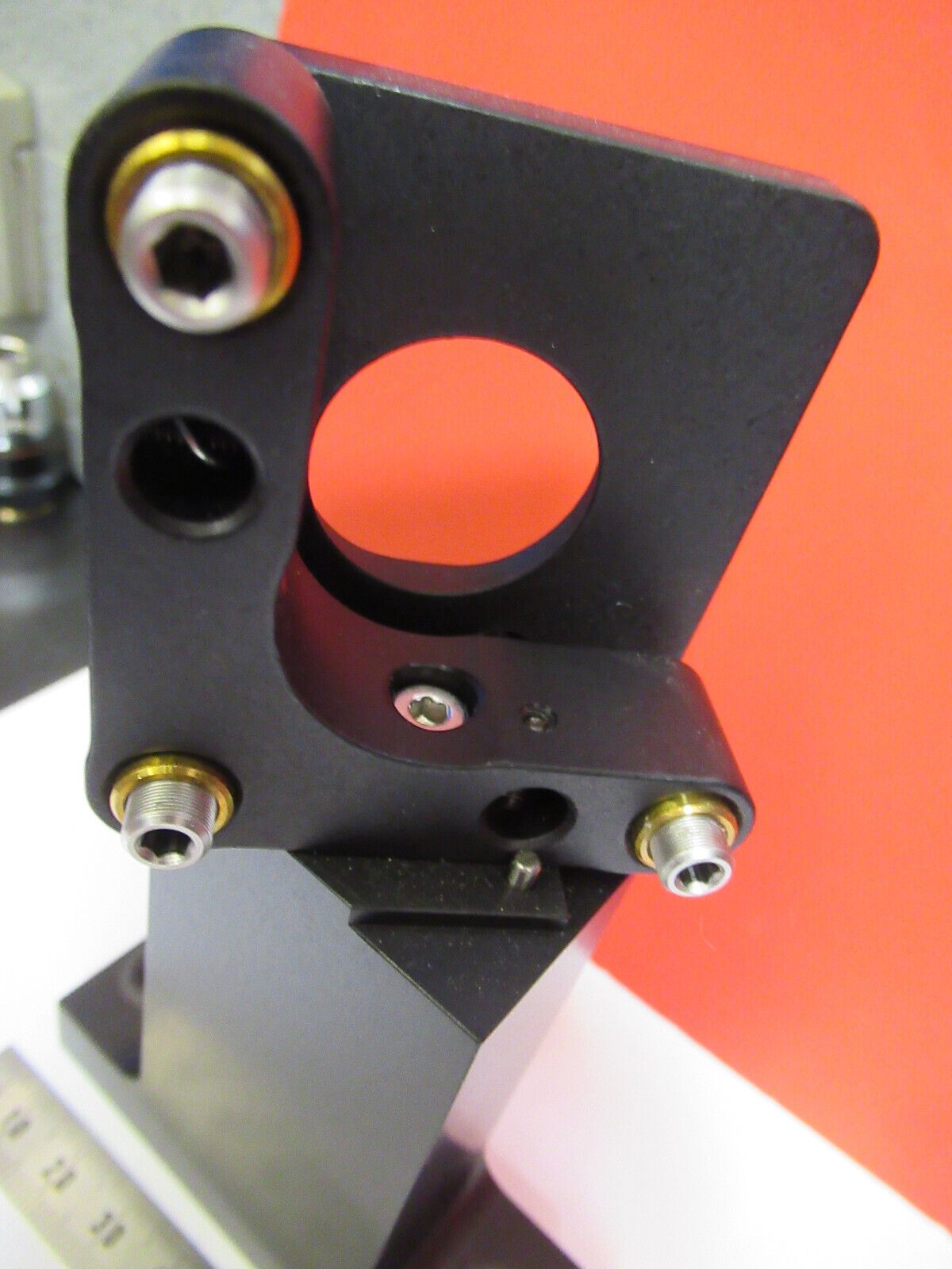 OPTISCH LEER NEU FOKUS LINSE SPIEGEL FILTER MONTIEREN LASER OPTIK NICE Q2-90