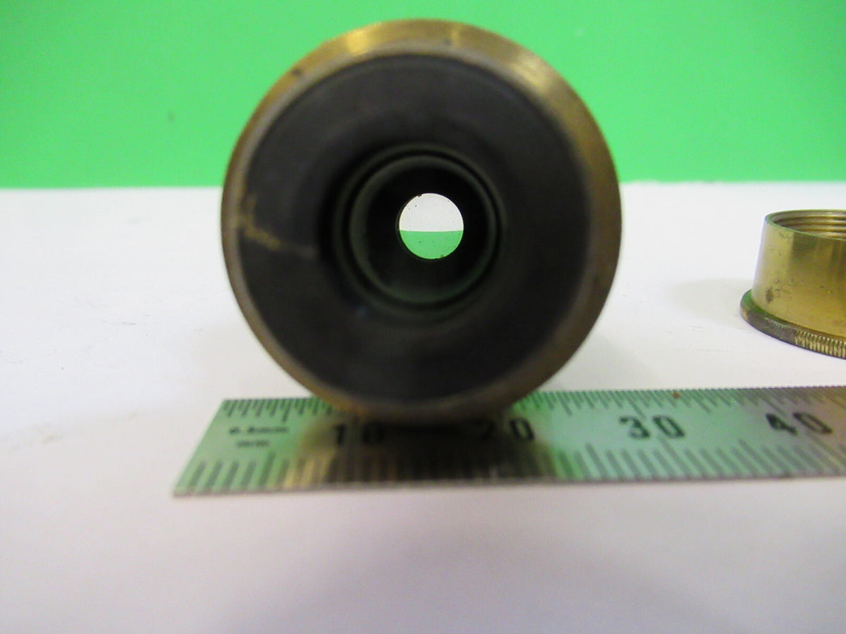 Antique Brass England Rj Beck UK objective Microscope Part