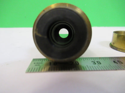 Antique Brass England Rj Beck UK objective Microscope Part