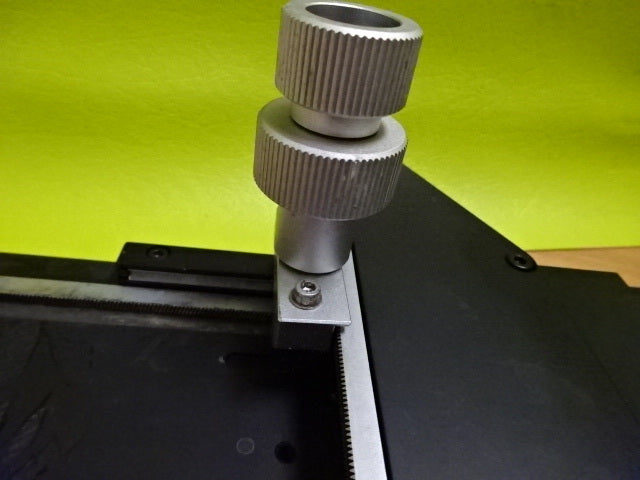 MICROSCOPE PART NIKON JAPAN METAPLAN STAGE TABLE MICROMETER GERMAN AS IS #TD-3-A