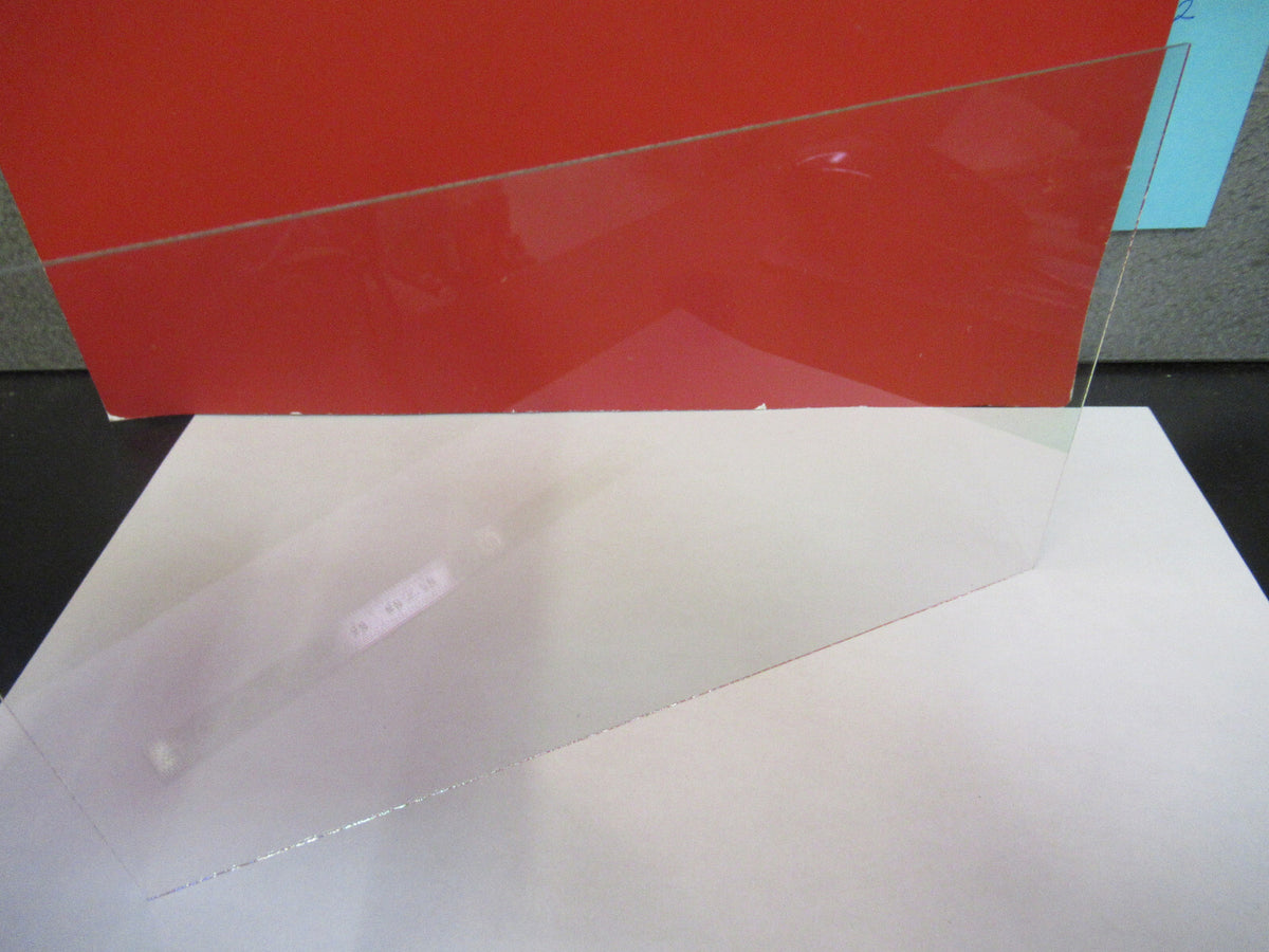 OPTICAL BK7 GLASS COATED LARGE PLATE WINDOW LASER OPTICS X3-B-33