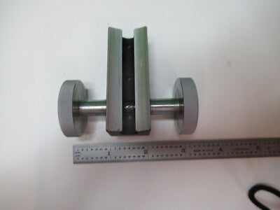 LEITZ WETZLAR MICROMETER KNOBS MICROSCOPE PART OPTICS &17-A-36