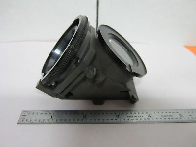 MICROSCOPE PART DIALUX LEITZ WETZLAR GERMANY ILLUMINATOR + IRIS OPTICS BIN#K8-04