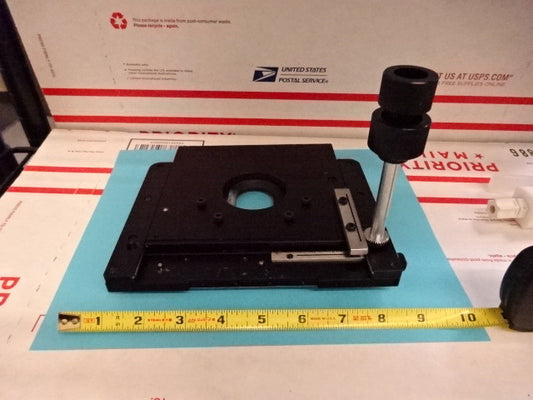 Microscope Part Meiji Techno Japan Stage Table Micrometer