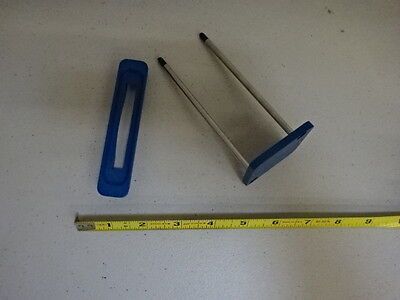 MICROSCOPE PART POLYVAR REICHERT LEICA LOT COVERS AS IS #AL-07