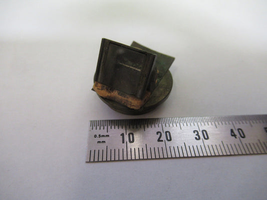 Antique Brass Mounted Prism Unknown Collimator Scope Part