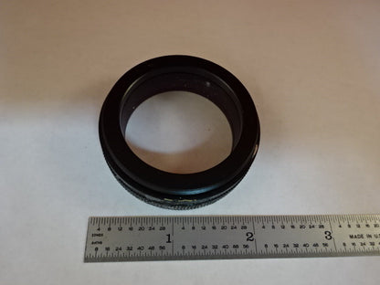 MICROSCOPE PART  COVER LENS STEREO OPTICS AS IS #AR-18
