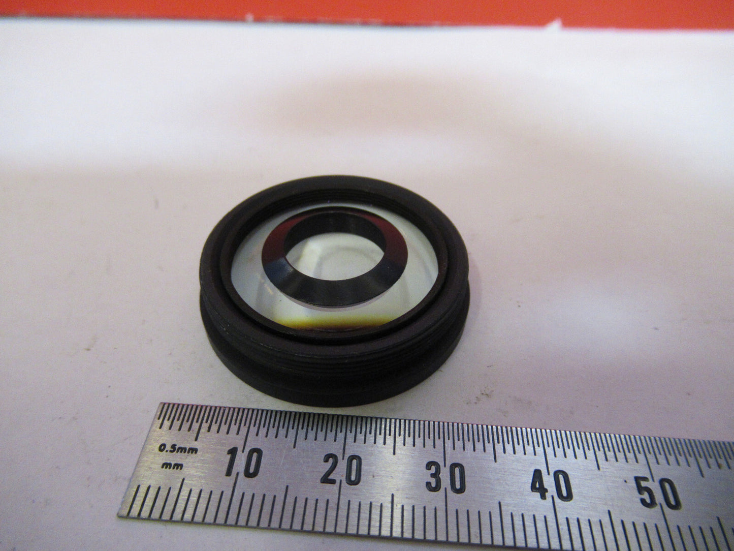 LEITZ WEZLAR  EPITAXIAL LENS DARK PH MICROSCOPE PART AS PICTURED &S4-B-100