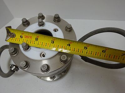 Mdc High Vacuum Chamber Water Cooled Heavy Stainless Steel
