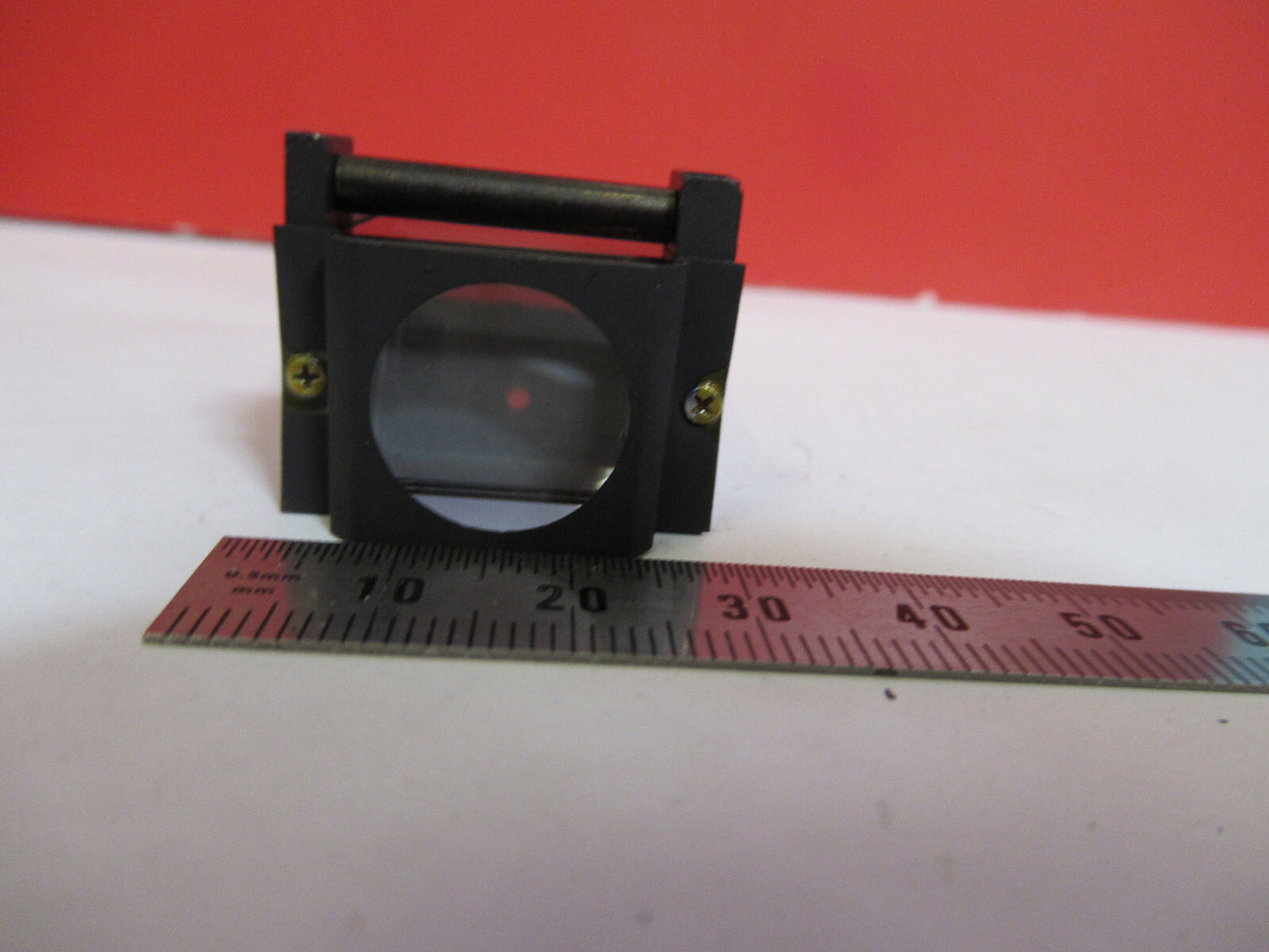 KYOWA JAPAN HEAD GLASS PRISM OPTICS MICROSCOPE PART AS PICTURED T9-A-55