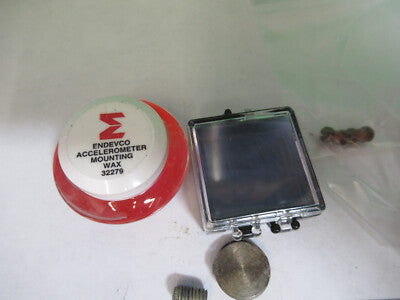PCB PIEZOTRONICS ENDEVCO ACCESSORIES WAX + STUDS VIBRATION AS PICTURED R7-B-19