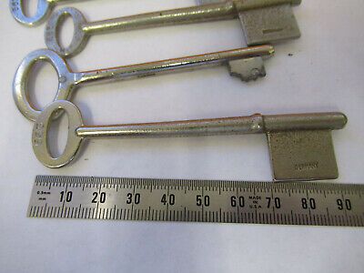 LOT ASSORTED CASE KEYS BLANKS MICROSCOPE PART AS PICTURED &H1-B-58