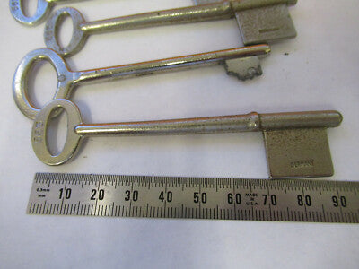 LOT ASSORTED CASE KEYS BLANKS MICROSCOPE PART AS PICTURED &H1-B-58