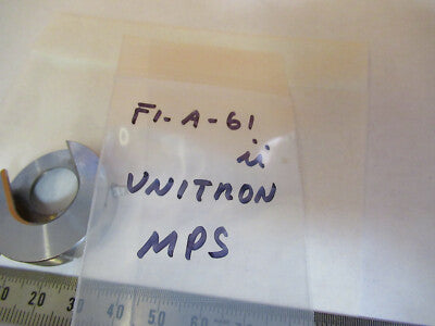UNITRON JAPAN POL MPS OBJECTIVE COLLAR  MICROSCOPE PART AS PICTURED &F1-A-61