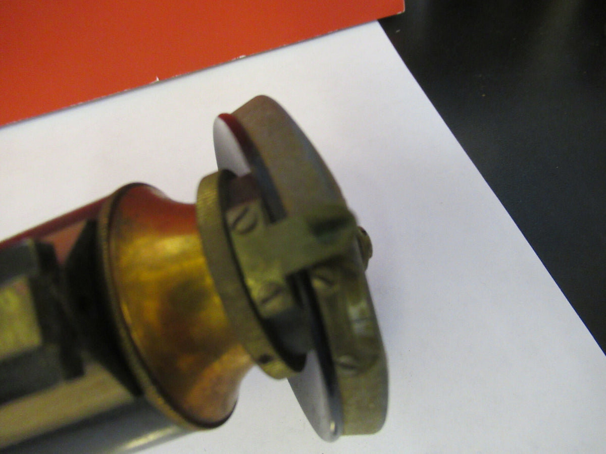 Antique Bausch & Lomb Tubus + Nosepiece Microscope Part