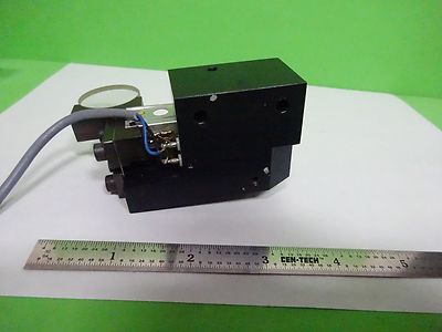 MICROSCOPE PART OPTICAL PART SLIDER ?? OPTICS AS IS BIN#Y2-17