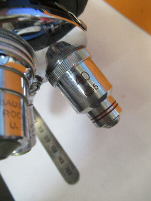 Bausch & Lomb Tubus Nosepiece + Objectives Microscope Part