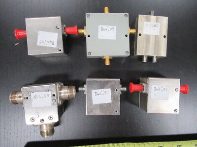 RF MICROWAVE SPLITTER CIRCULATOR ETC LOT FREQUENCY AS PICTURED &R9-A-35