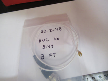 ENDEVCO CABLE BNC to 5-44 connector for ACCELEROMETER VIBRATION SENSOR S3-B-48