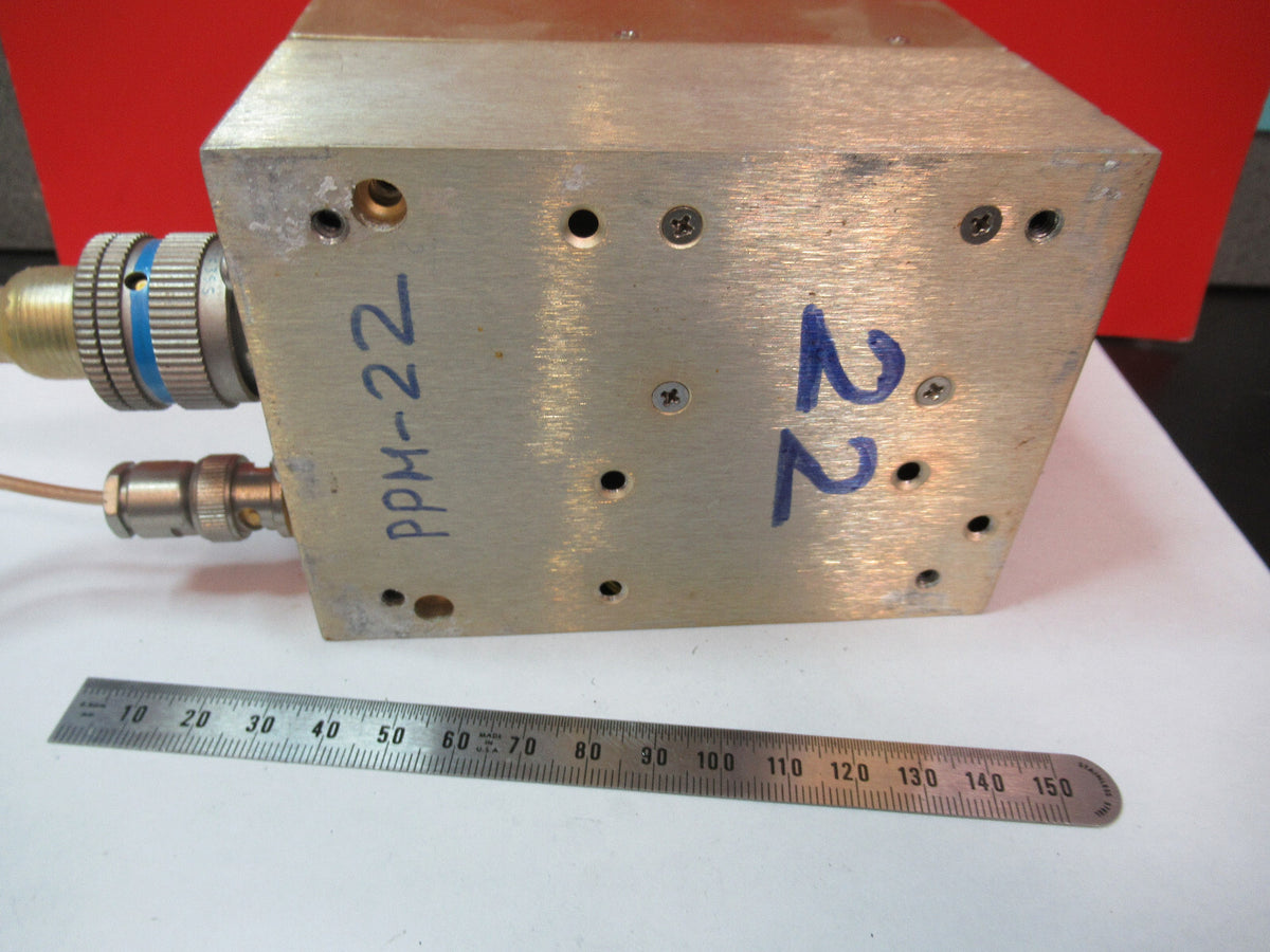 RUBIDIUM ATOMIC CLOCK FE5600B FREQUENCY STANDARD FEI 10 MHz AS PICTURED 6V-FT-79