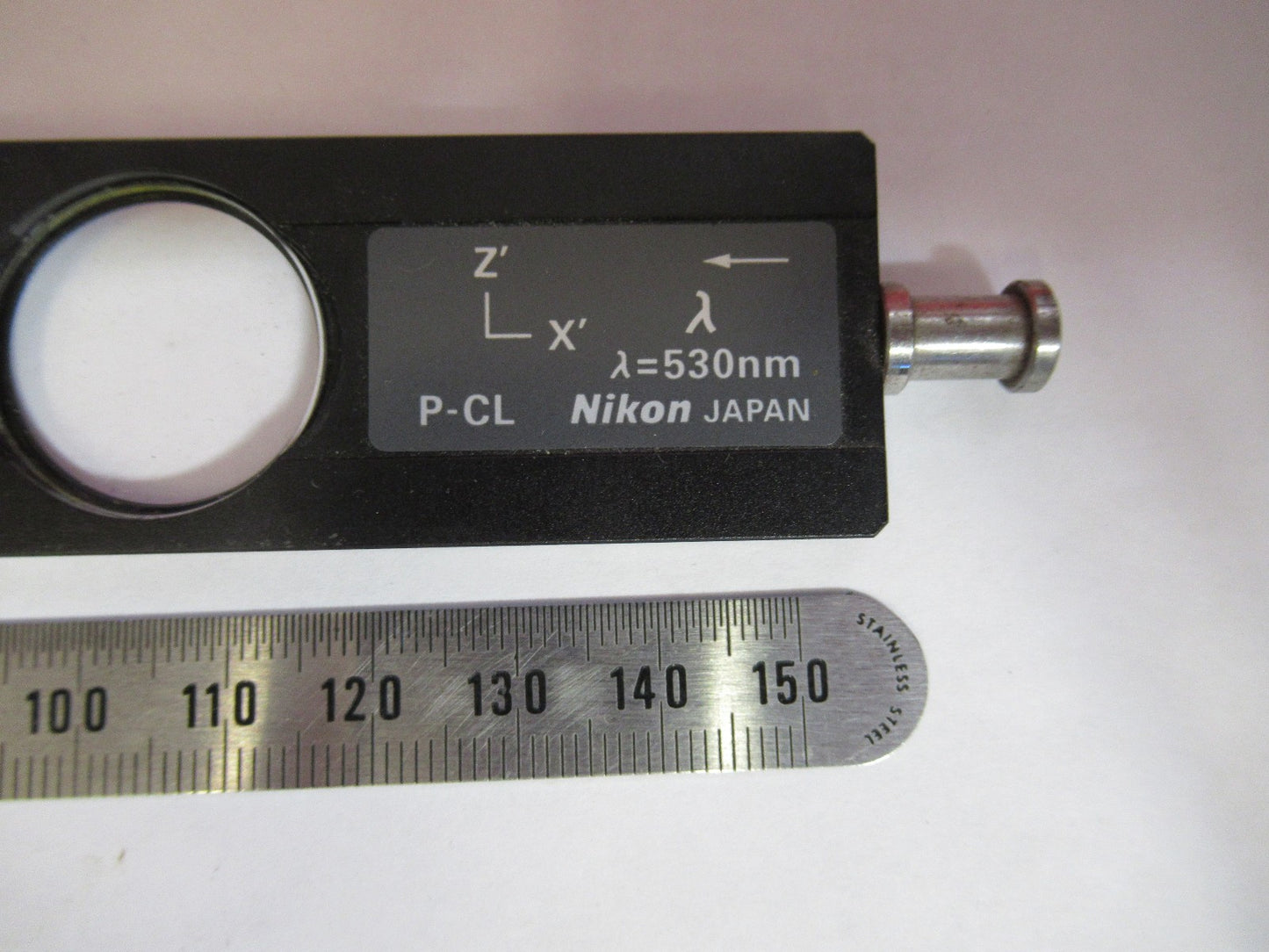 NIKON E400 ECLIPSE POL LAMBDA P-CL OPTICS MICROSCOPE PART AS PICTURED T7-A-87