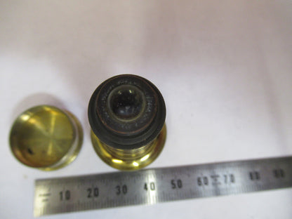 BECK ENGLAND OBJECTIVE LENS ANTIQUE OPTICS MICROSCOPE PART AS PICTURED Y2-A-76