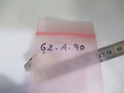 BAUSCH LOMB GLASS PRISM OPTICS MICROSCOPE PART AS PICTURED &G2-A-90