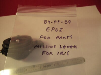 Epoi Japan Condenser Optics Microscope Part