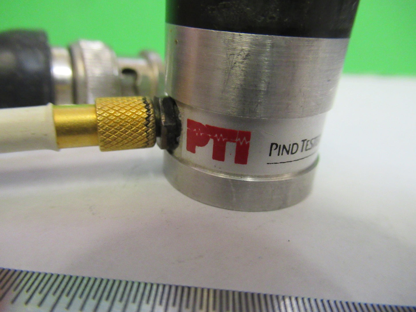 PTI PIND TESTER ULTRASONIC SENSOR DETECTOR AS PICTURED U8-A-24