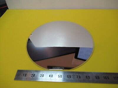 SAPPHIRE WAFER 100mm COATED WITH PLATINUM METAL VERY NICE AS PICTURED &18-A-62