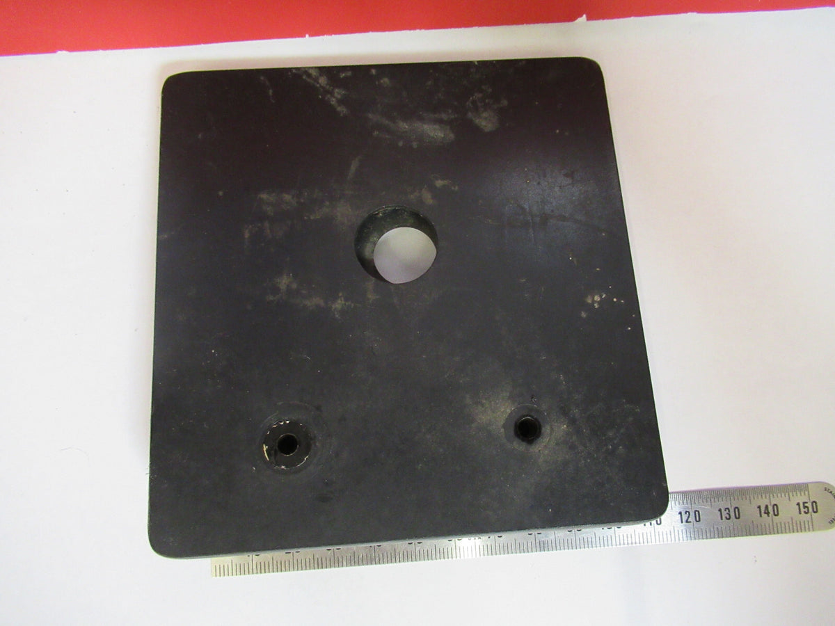 ANTIQUE STAGE TABLE AO SPENCER MICROSCOPE PART AS PICTURED S4-B-74