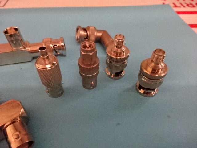 Lot BNC Connector Adapters RF Microwave Frequency