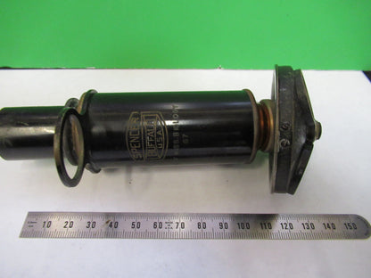 Antique Brass Spencer Lens Co. Tubus + Nosepiece Microscope Part