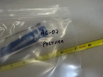 MICROSCOPE PART POLYVAR REICHERT LEICA LOT COVERS AS IS #AL-07