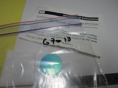 OPTICAL EDMUND POLARIZING MATERIAL LENS FILTER OPTICS AS IS BIN#G7-13