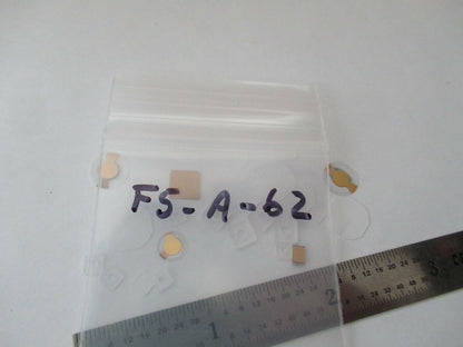 LOT BLANK PIEZOELECTRIC QUARTZ CRYSTAL X- Y- YX-CUT PIEZO SENSOR AS PIC #F5-A-62