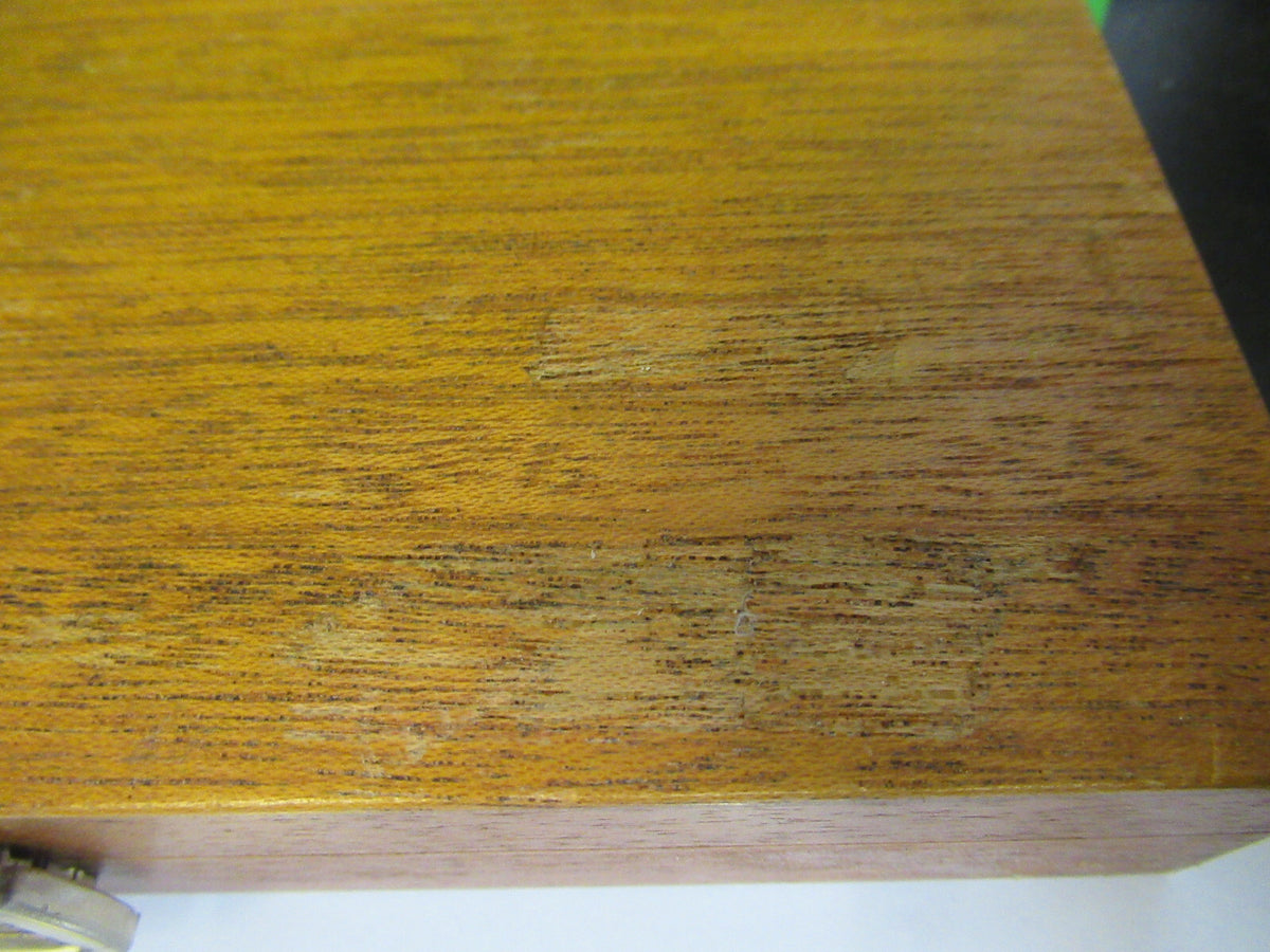Empty Brüel & Kjær Denmark Mahogany Wood Box Instrument