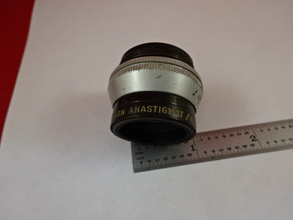 Antique Optical Lens Anastigmat Ilex Paragon 3 1/2 Inches Optics