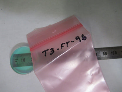 DICHROIC OPTICAL SPECTRA PHYSICS COATED LENS PHOTONICS OPTICS as pic T3-FT-96