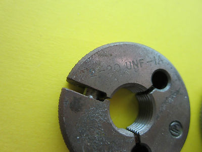 LOT 3 EA METROLOGY INSPECTION 1/2 20 UNF-1A THREAD TOOL RUSTY AS IS BIN#26-04