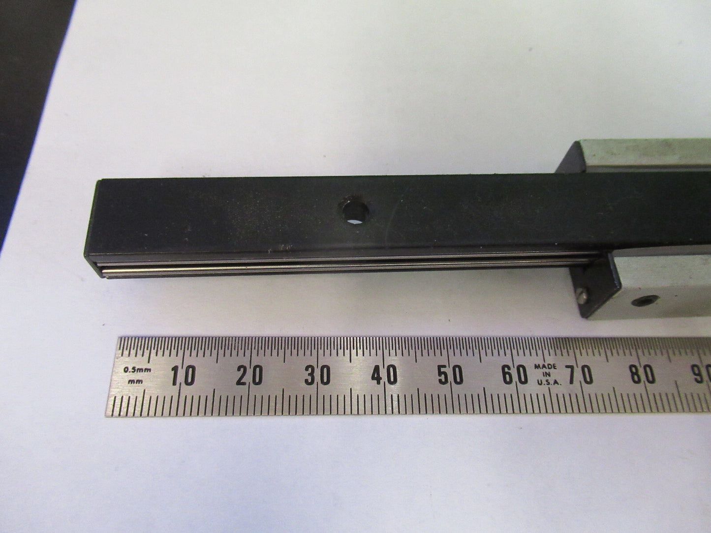 LONG DELTRON POSITIONING LINEAR STAGE BALL BEARING AS PICTURED #P8-B-18