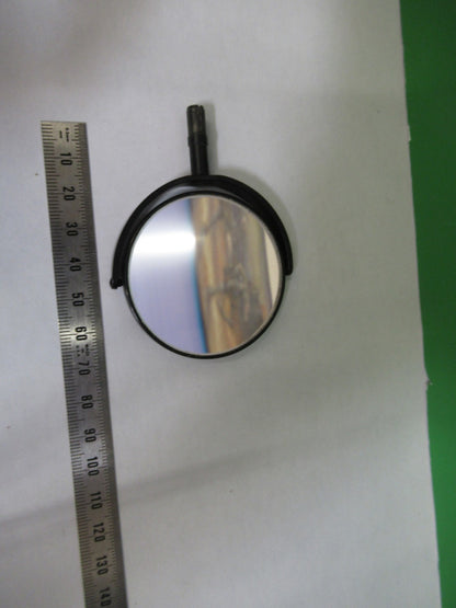 ANTIQUE BAUSCH LOMB MIRROR ASSEMBLY OPTICS MICROSCOPE PART AS PICTURED  V1-A-02