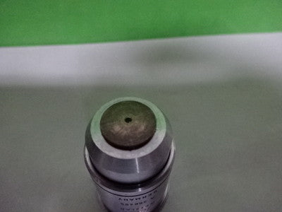 MICROSCOPE PART OBJECTIVE LEITZ WETZLAR GERMANY 100X OPTICS AS IS B#4-DT-A-3