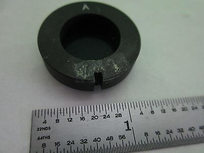 MICROSCOPE PART NIKON POLARIZER ANALYZER A POL OPTICS AS IS BIN#S2-B-21