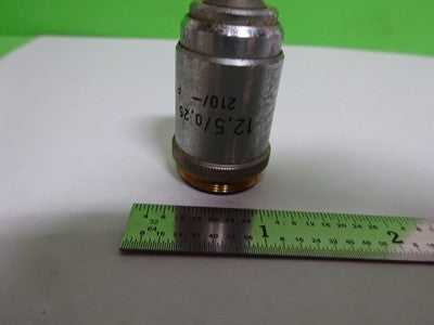 Microscope Part Objective Reichert 12.5X Optics